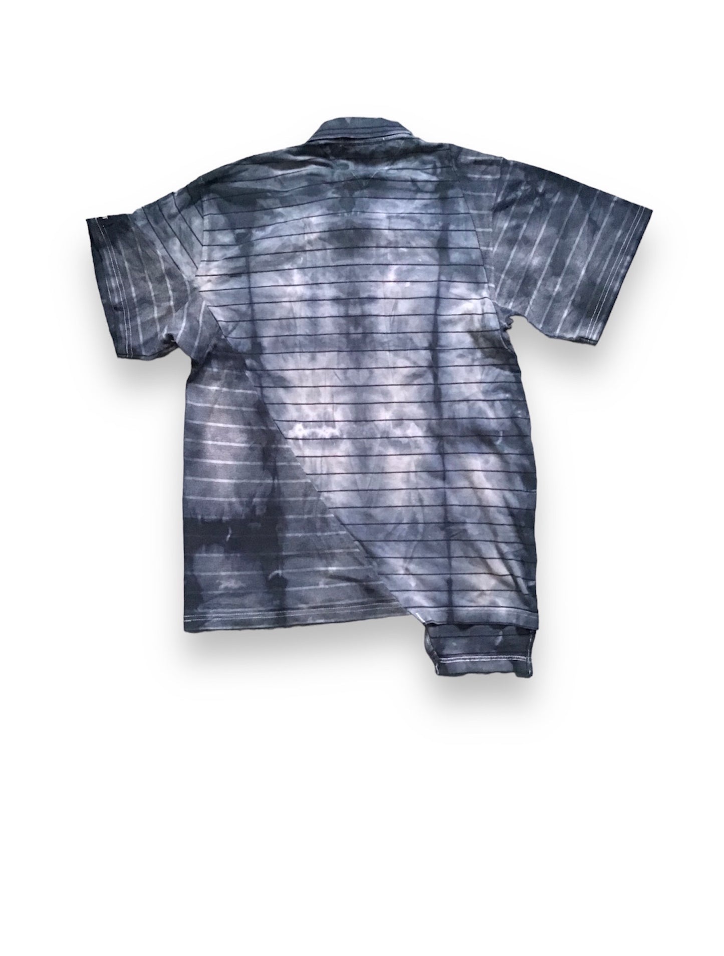 Shibori Split Polo 02